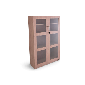 Glazed door bookcase