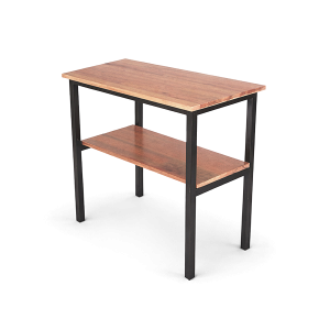 Telephone table with shelf