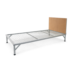 Student bed with headboard